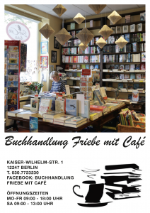 Buchhandlung Friebe mit Café