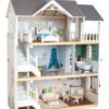 Puppenhaus mit 3 Etagen und Mobiliar