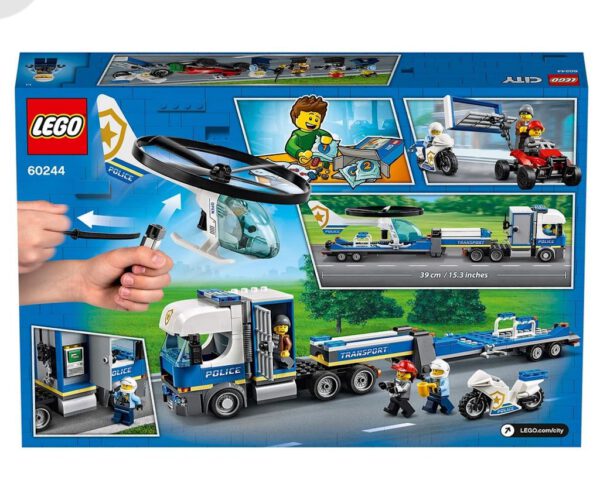 LEGO CITY Polizeihubschrauber Transport 60244