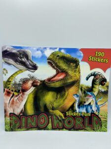 Sticker- und Malbuch Dino Wold