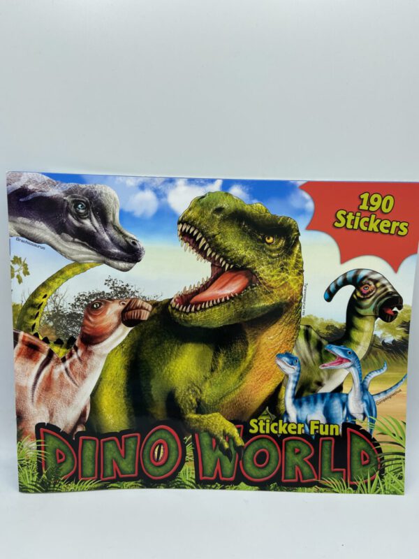 Sticker- und Malbuch Dino Wold