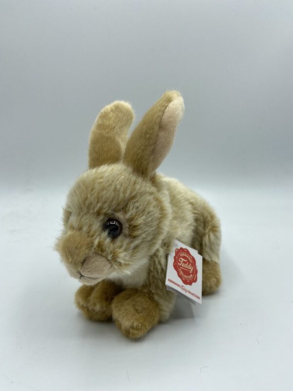 Hase sitzend beige 18 cm Hermann Teddy