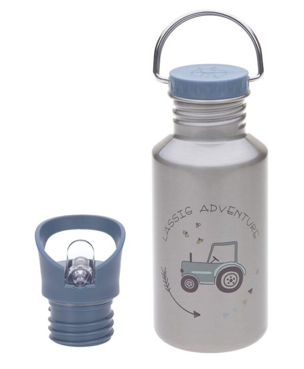 Kinder Trinkflasche Edelstahl, Adventure Traktor