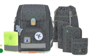 LÄSSIG School Set Flexy Unique anthracite