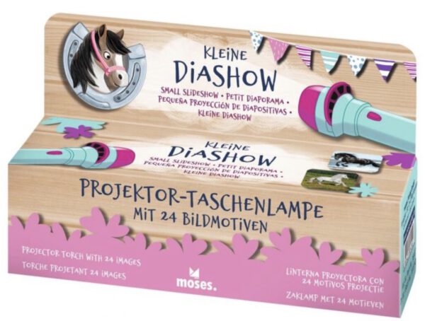 kleine Diashow Pferde - Projektor-Taschenlampe