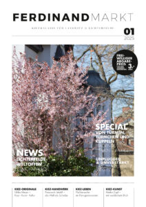 Cover des Kiezmagazins Ferdinandmarkt 01|2025