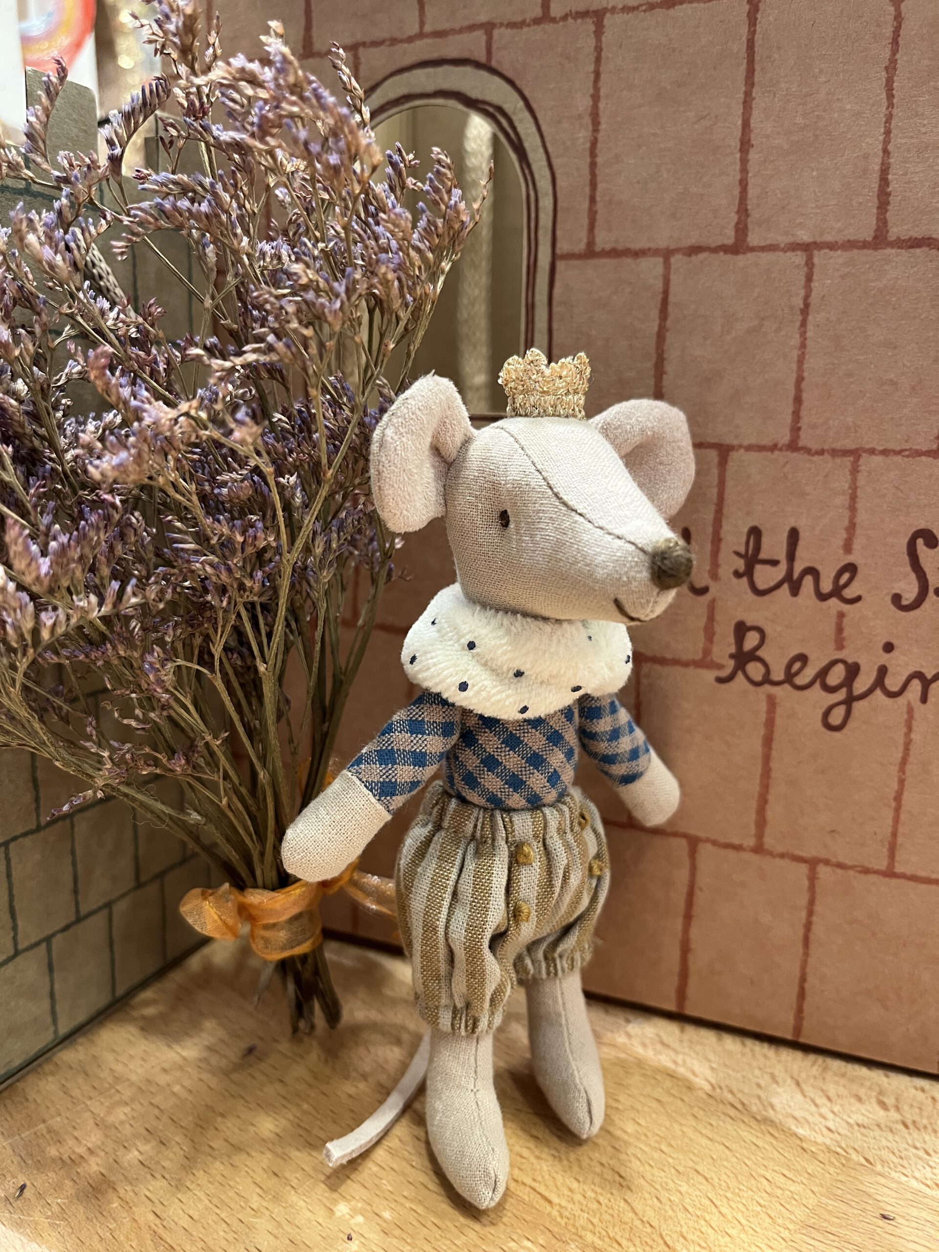 Maileg Prinz Maus mit Turm - großer Bruder