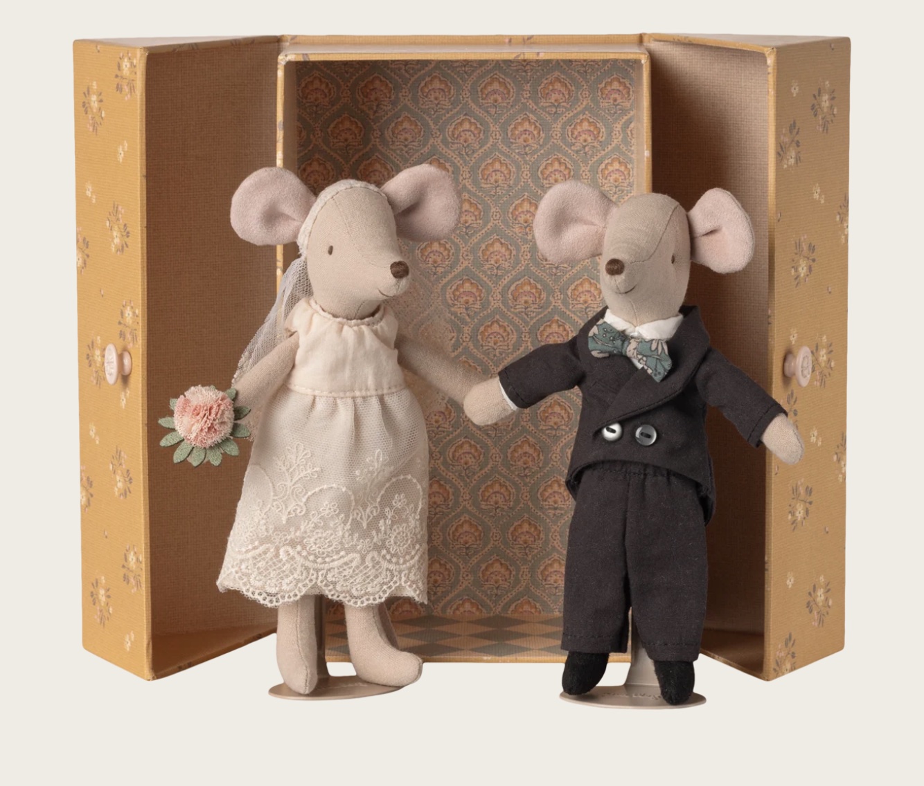Maileg Hochzeitsmäuse Brautpaar in Box