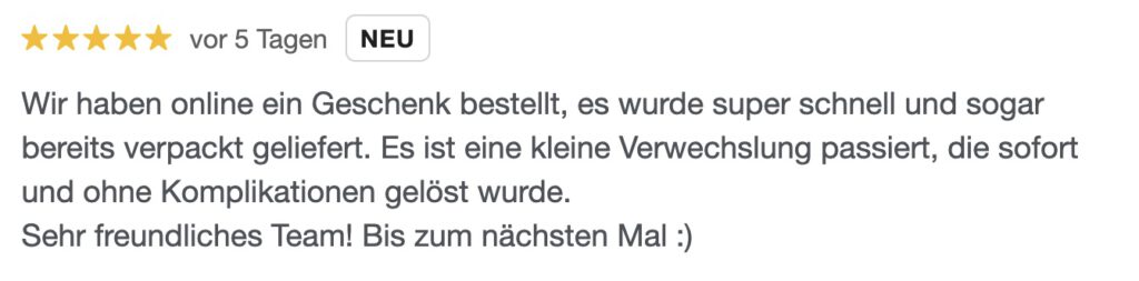 Kundenrezension